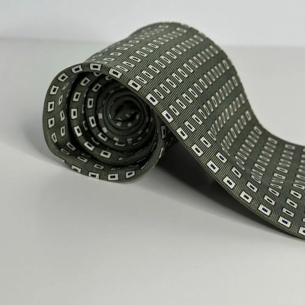 Tommy Hilfiger Green Silk Neck Tie
